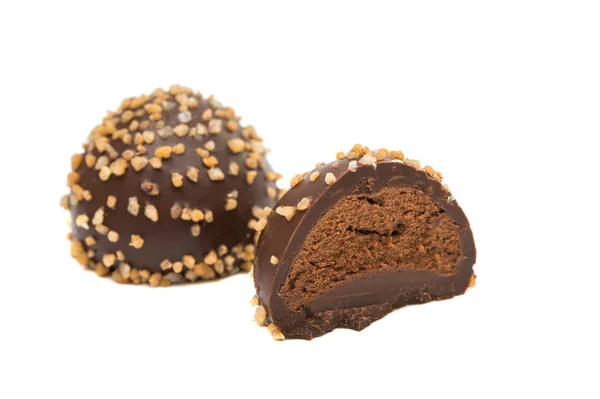 Belgijskiej czekolady deser — Zdjęcie stockowe