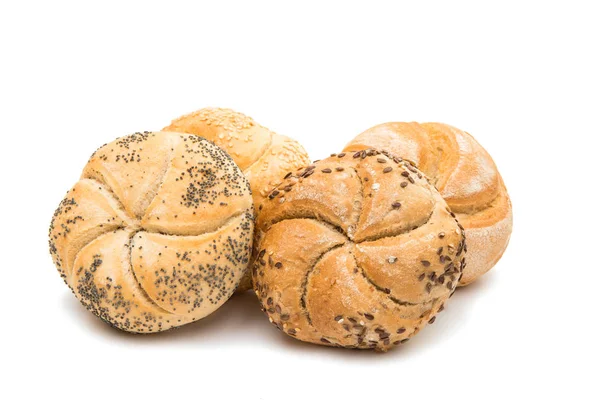 Kaiser broodje gebakken — Stockfoto