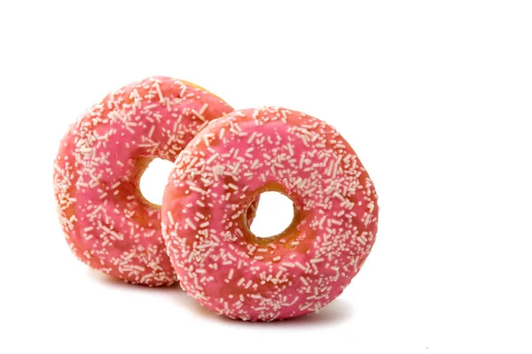 Rosas donut esmalte — Fotografia de Stock