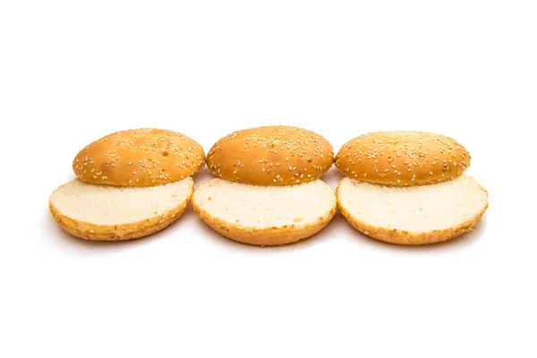 Hamburger-Brötchen-Bäckerei — Stockfoto