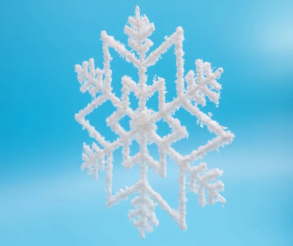 Floco de neve decoração ano novo — Fotografia de Stock