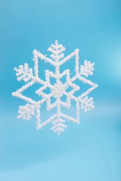 Schneeflocken Dekoration Neujahr — Stockfoto