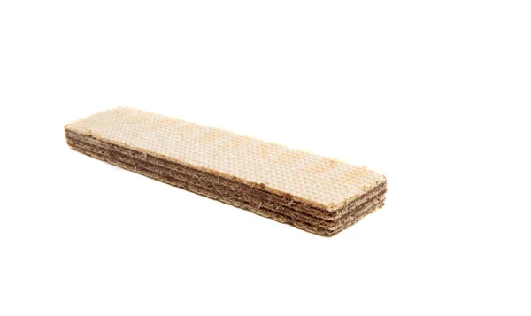 Wafer alimentos isolados — Fotografia de Stock