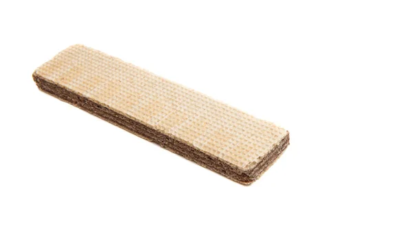 Brown Wafer isolated — Stock Photo, Image