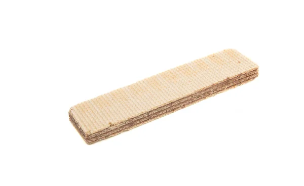 Brown Wafer isolated — Stock Photo, Image