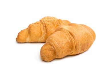 brown large croissant 