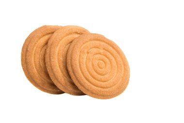 çatlak kurabiye izole 