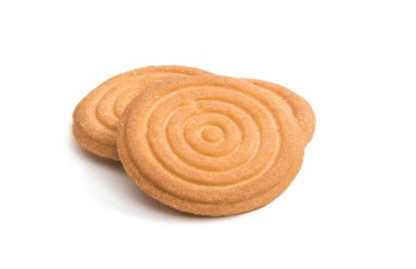 çatlak kurabiye izole 