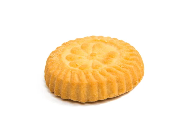 Cracker cookies isolated — Stock Photo, Image