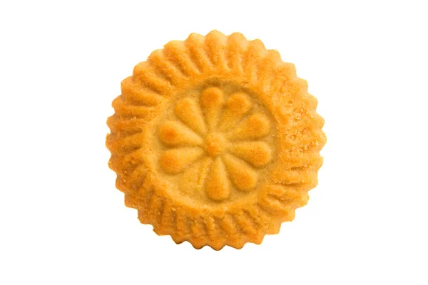 Cracker cookies isolated — Stock Photo, Image