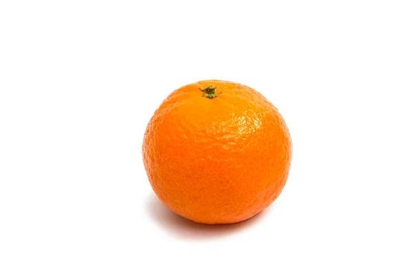 Aliments à la mandarine isolés — Photo