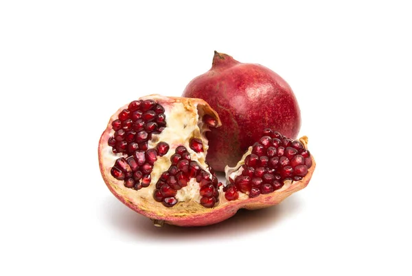 Ripe pomegranate exotic — Stock Photo, Image