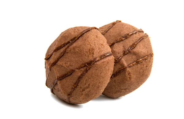 Десерт печиво ізольовані — стокове фото