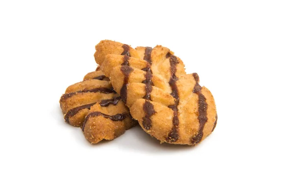 Dessert Cookies geïsoleerd — Stockfoto