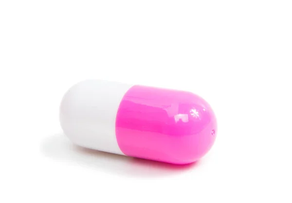 Pillola medica isolata — Foto Stock