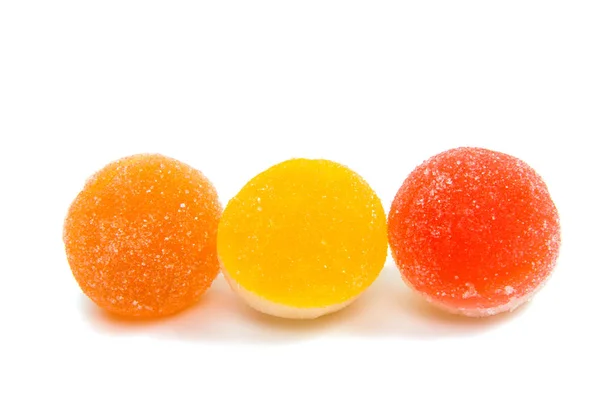 Jelly candies isolated — Stock Photo, Image