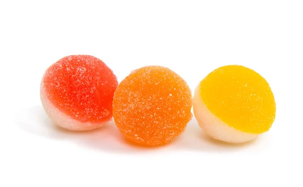 Gelei snoepjes geïsoleerd — Stockfoto