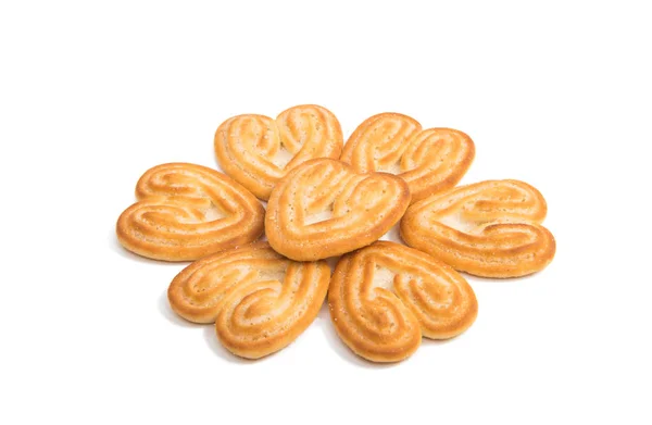 Galletas corazón dulce —  Fotos de Stock