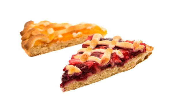 A piece of fruit pie — Stock Photo, Image