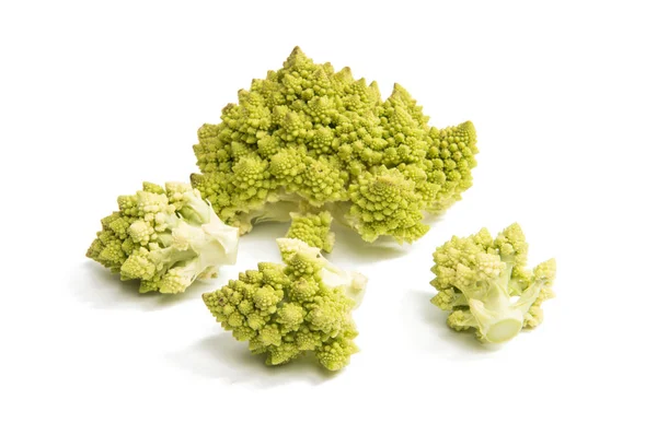 Romanesco kål madlavning - Stock-foto