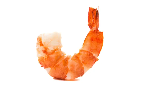 Cooked shrimp isolated — Stock Photo, Image