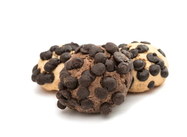 Cookies with chocolate drops — Stock Photo, Image