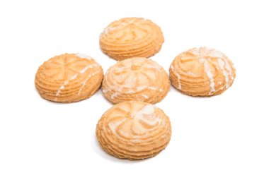 İzole kurabiye pasta 