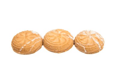 İzole kurabiye pasta 