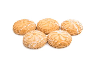 İzole kurabiye pasta 