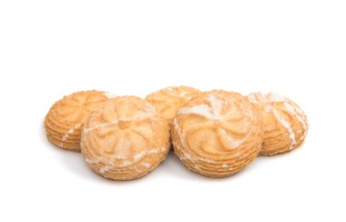 İzole kurabiye pasta 