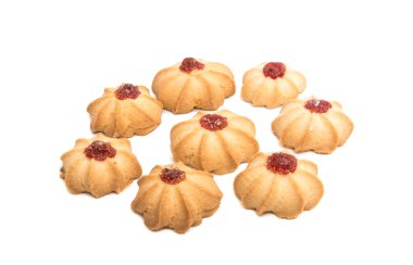 İzole kurabiye pasta 