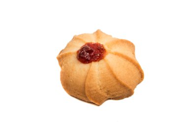 İzole kurabiye pasta 