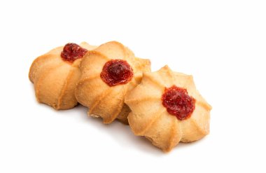 İzole kurabiye pasta 