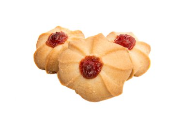 İzole kurabiye pasta 