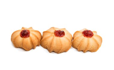 İzole kurabiye pasta 