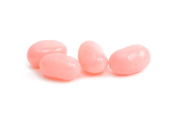 Jelly beans isolated — Stock Photo, Image