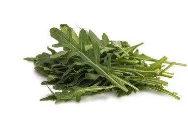 taze rucola izole bırakır 