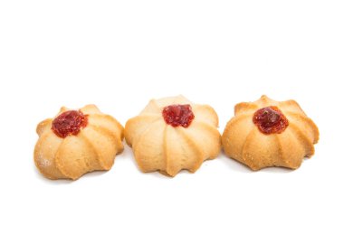 Kurabiye tatlı izole 