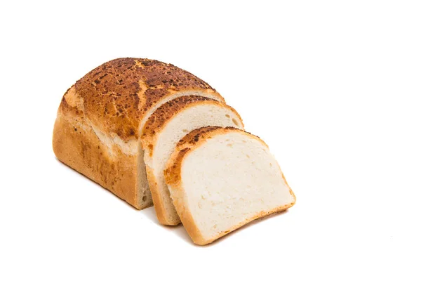 Pane bianco artigianale italiano — Foto Stock