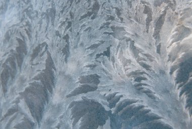 Frost desen cam üzerinde
