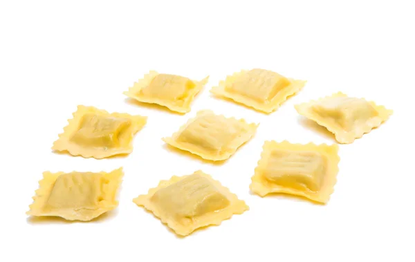 Italiaanse ravioli geïsoleerd — Stockfoto