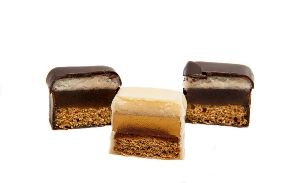 Zázvorové sušenky s želé — Stock fotografie