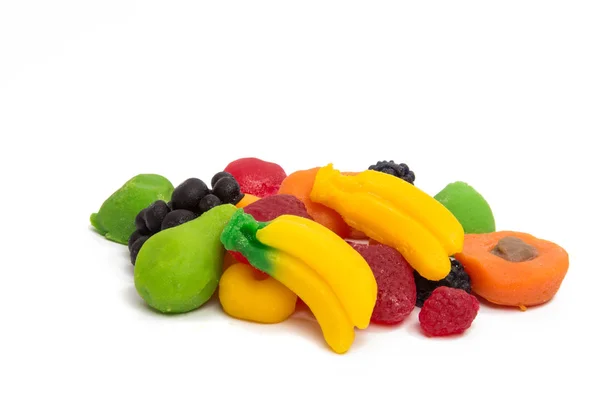 Jelly fruits dessert — Stock Photo, Image