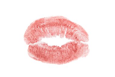 ruj işareti bulunan dudaklar 