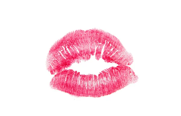 Usta z Markiem szminka — Zdjęcie stockowe