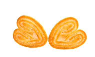 pişmiş hamur işi Kalpler