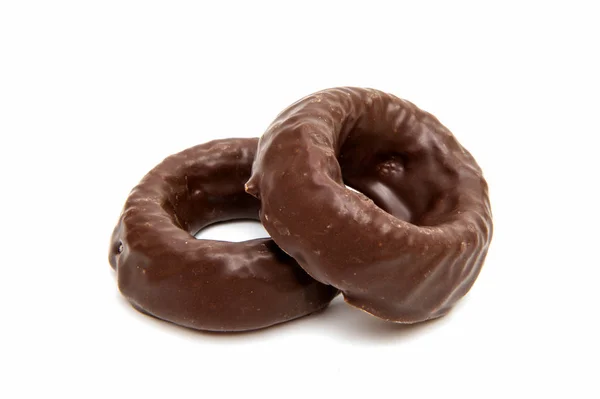 Cukierki czekoladowe pierścienie — Zdjęcie stockowe