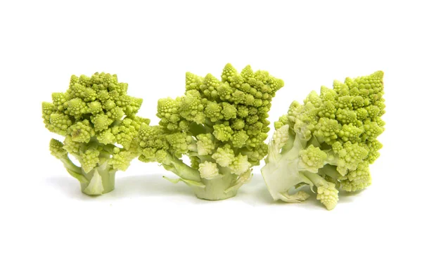 Zelí brokolice Romanesco izolované — Stock fotografie