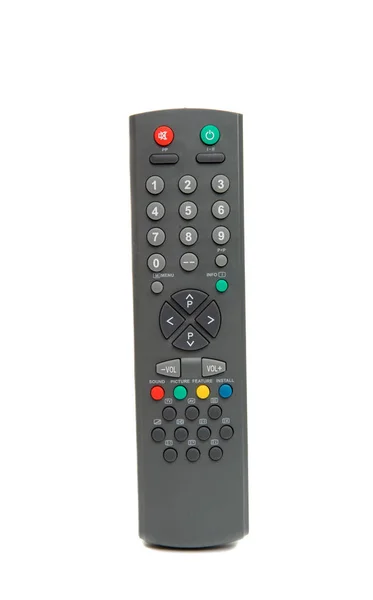 Televisore remoto isolato — Foto Stock