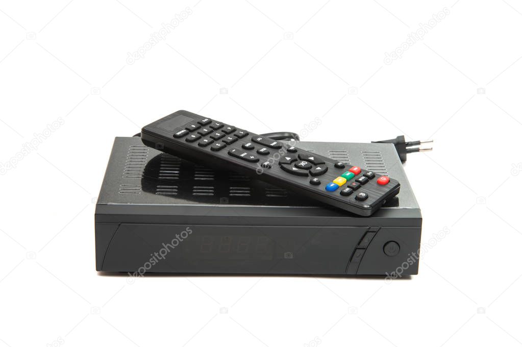 Digital receiver with remote control 